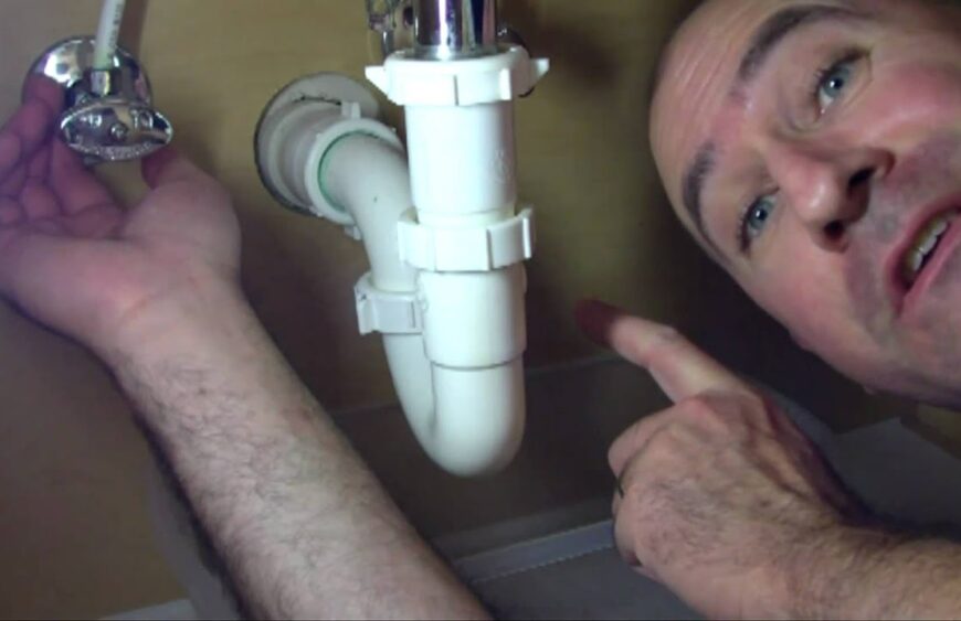 Clogged-or-slow-draining-bathroom-sink