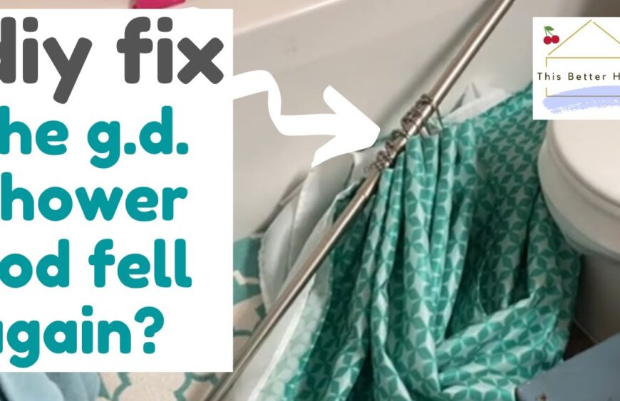 Loose-or-detached-shower-curtain-rod