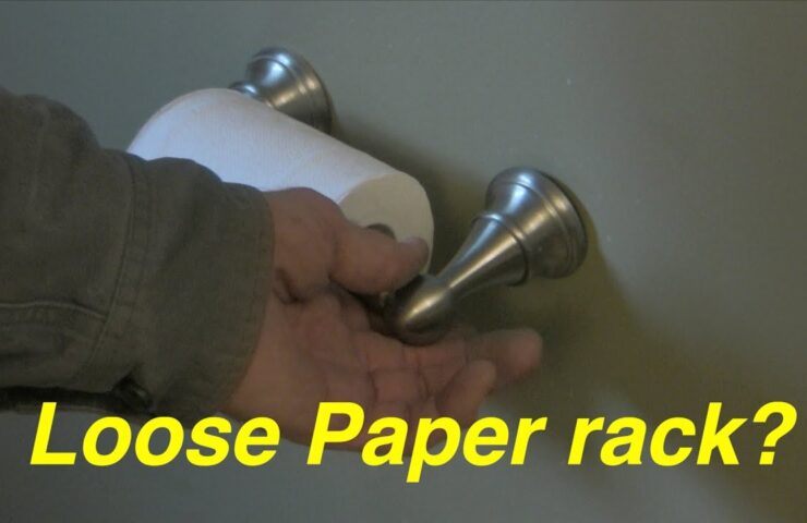 Loose-or-detached-toilet-paper-holder