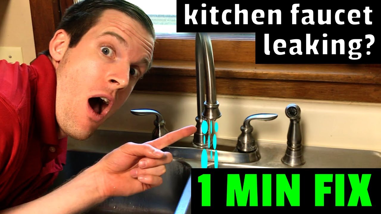 Fix a Leaking or Dripping Kitchen Sink Quick & Easy Tips RiHot