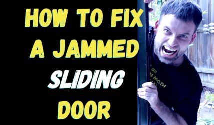 Stuck-or-jammed-sliding-closet-doors