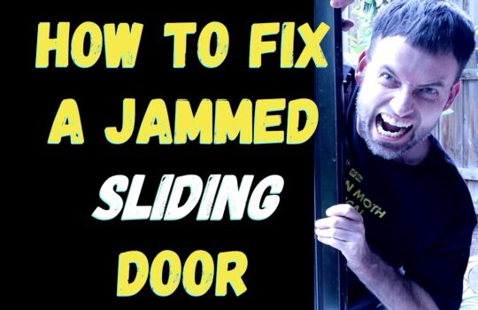 Stuck-or-jammed-sliding-closet-doors